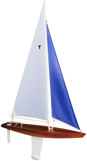 Model Sailboat – T-Class Racing Sloop - Tippecanoe Sailboats - Toys 