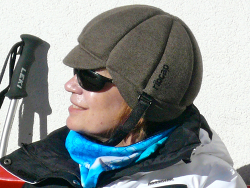 Leslie... Skiing at Zermatt, Switzerland